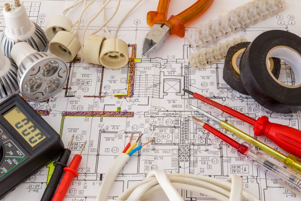 Plan de l'installation électrique d'une habitation