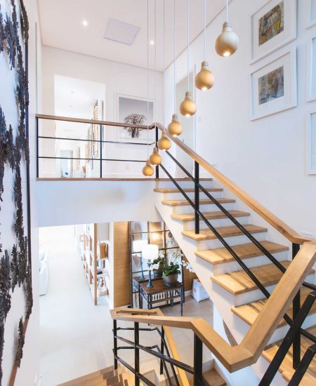 cage d'escalier d'une habitation